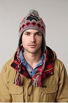 Red and Grey Snow Cap